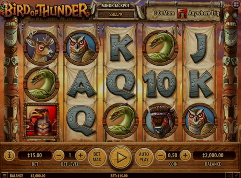 Play Bird of Thunder by Habanero at 1Win Casino