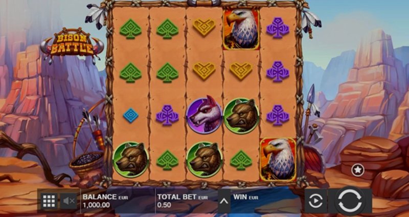 Play Bison Battle by Push Gaming at 1Win Casino