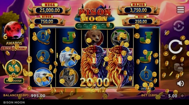 Play Bison Moon by Games Global at 1Win Casino