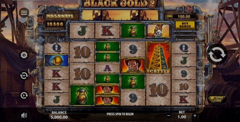 Play Black Gold by Betsoft at 1Win Casino