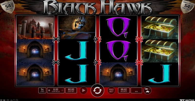 Play Black Hawk by Wazdan at 1Win Casino