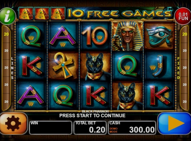 Play Black Pharaoh by Ct Interactive at 1Win Casino