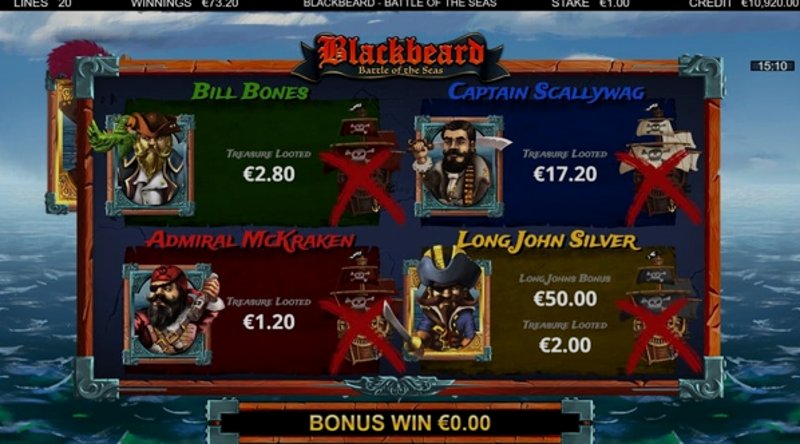 Play Blackbeard Battle of the Seas by Yggdrasil at 1Win Casino