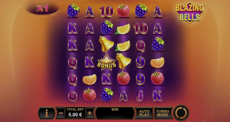 Play Blazing Bells by Playtech at 1Win Casino