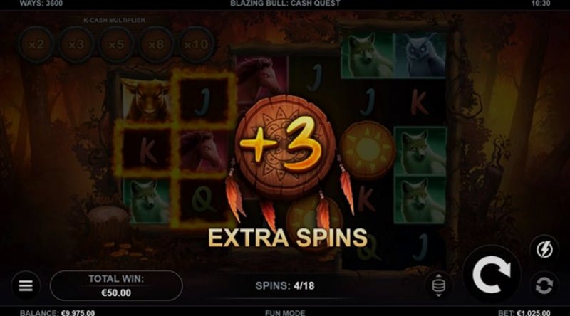 Play Blazing Bull: Cash Quest by Kalamba at 1Win Casino