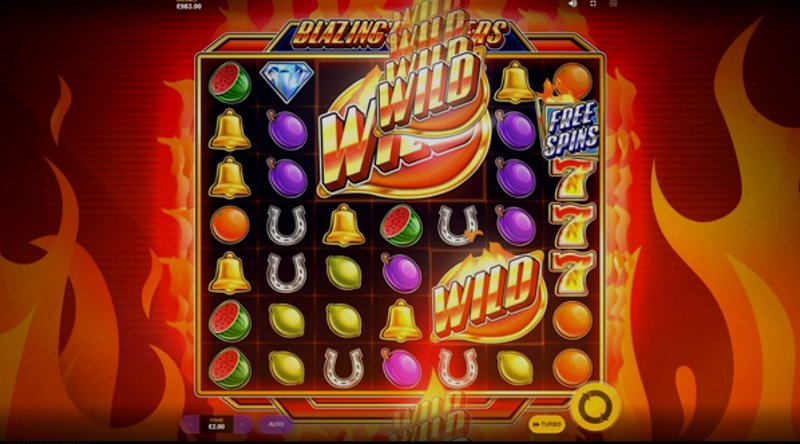 Play Blazing Clusters by Redtiger at 1Win Casino