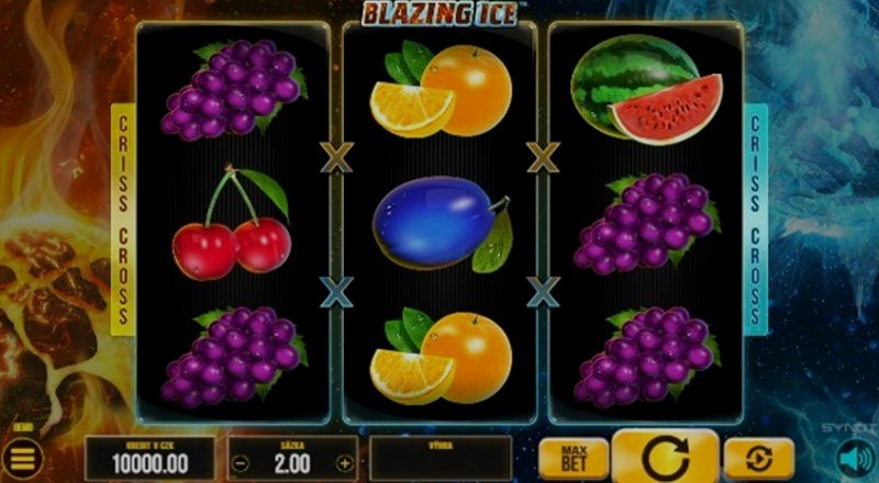 Play Blazing Ice by Synot at 1Win Casino