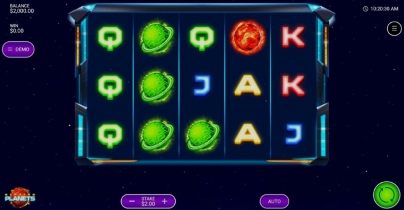 Play Blazing Planets by Pariplay at 1Win Casino