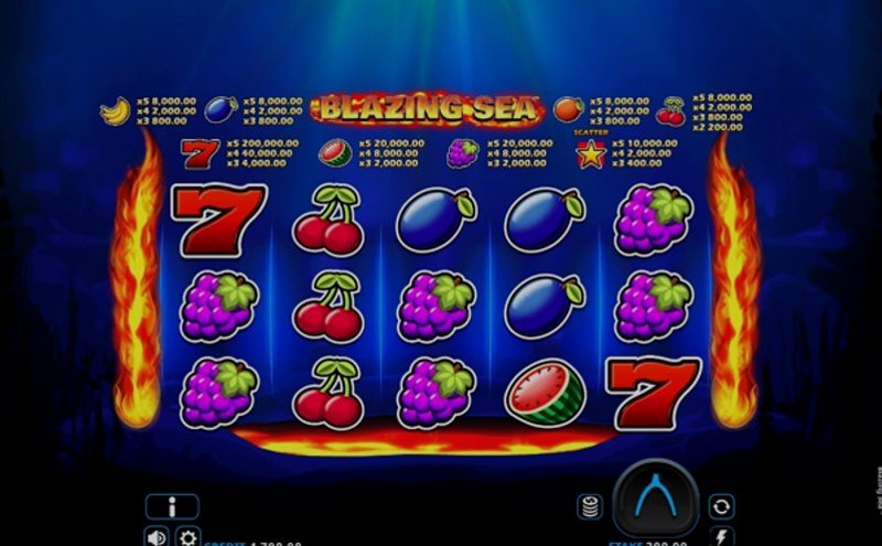 Play Blazing Sea by Games Global at 1Win Casino