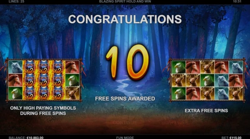 Play Blazing Spirit Hold and Win by Kalamba at 1Win Casino