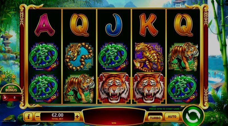 Play Blazing Tiger by Rubyplay at 1Win Casino