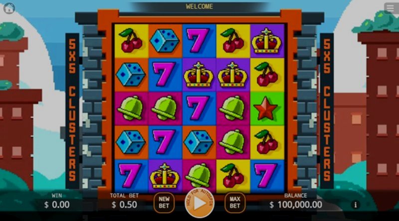 Play Blocky Block by Kaga at 1Win Casino