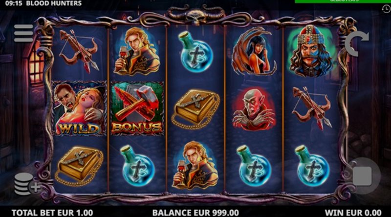 Play Blood hunters by Leander at 1Win Casino