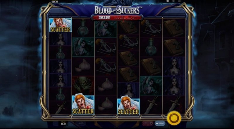 Play Blood Suckers by Netent at 1Win Casino