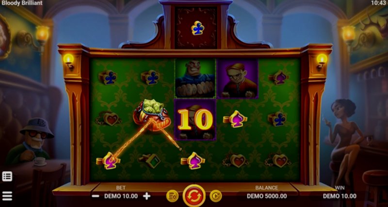 Play Bloody Brilliant by Evoplay at 1Win Casino