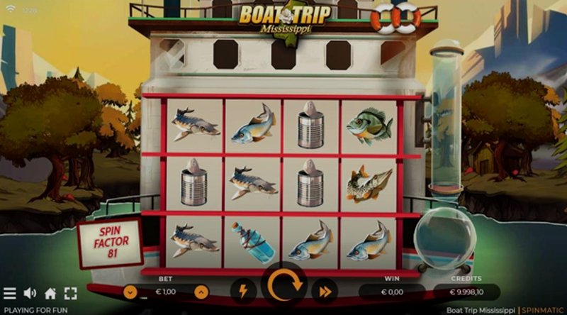 Play Boat Trip Mississippi by Spinmatic at 1Win Casino