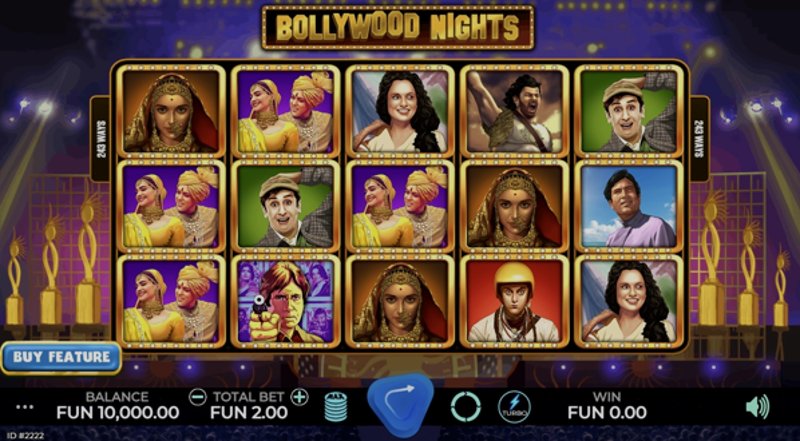 Play Bollywood Nights by Caleta at 1Win Casino