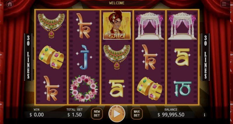 Play Bollywood Romance by Kagaming at 1Win Casino