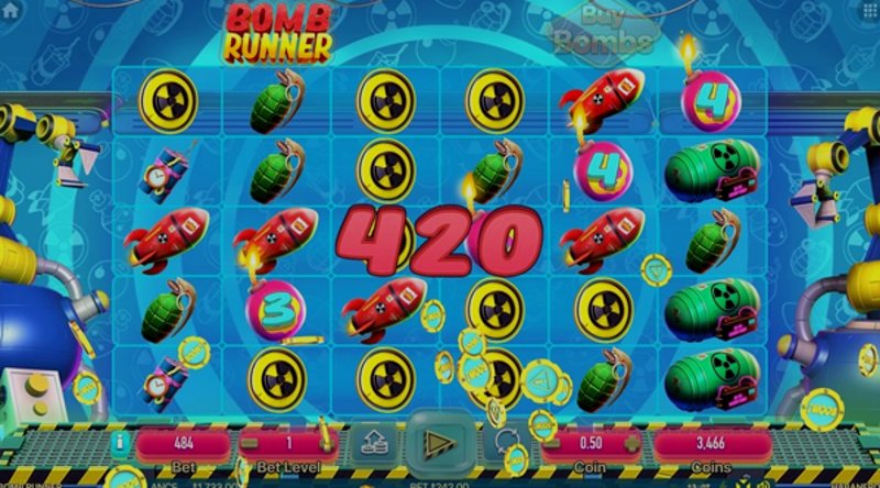 Play Bomb Runner by Habanero at 1Win Casino