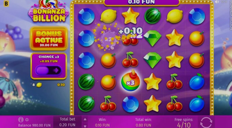 Play Bonanza Billion by Bgaming at 1Win Casino