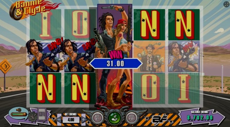 Play Bonnie & Clyde by Red Rake at 1Win Casino