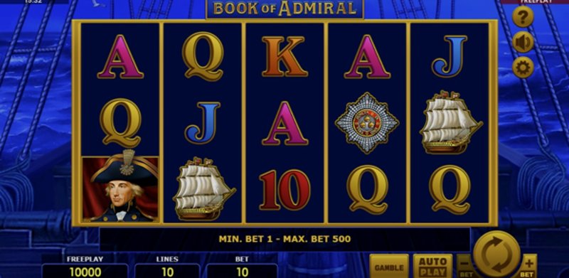 Play Admiral in Ivory Coast at 1Win Casino