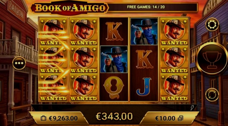 Play Book Of Amigo by Amigogaming at 1Win Casino