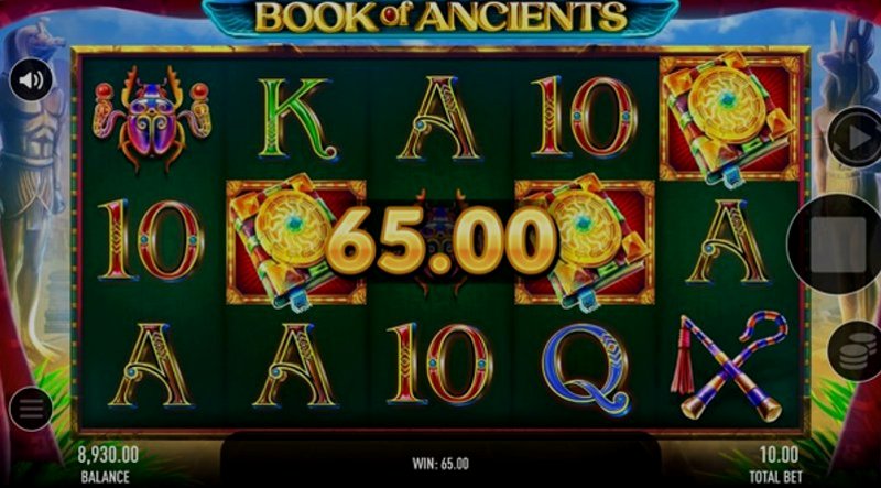 Play Book of Ancients by Gamebeat at 1Win Casino