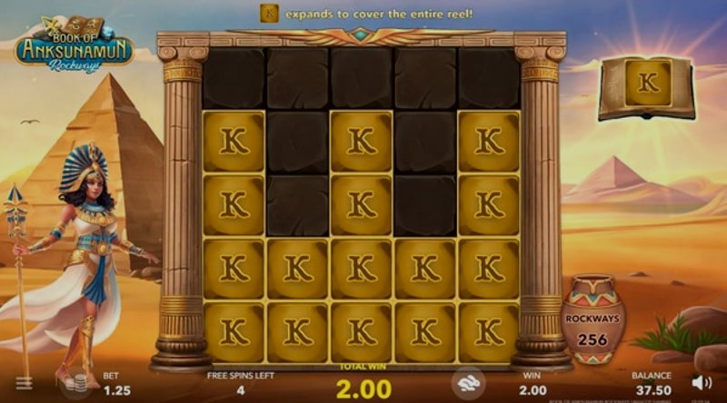 Play Book Of Anksunamun Rockways by Mascot Gaming at 1Win Casino