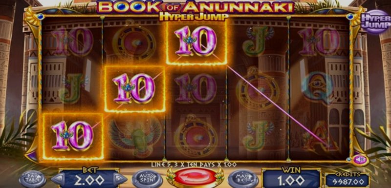 Play Book of Anunnaki by Groove at 1Win Casino