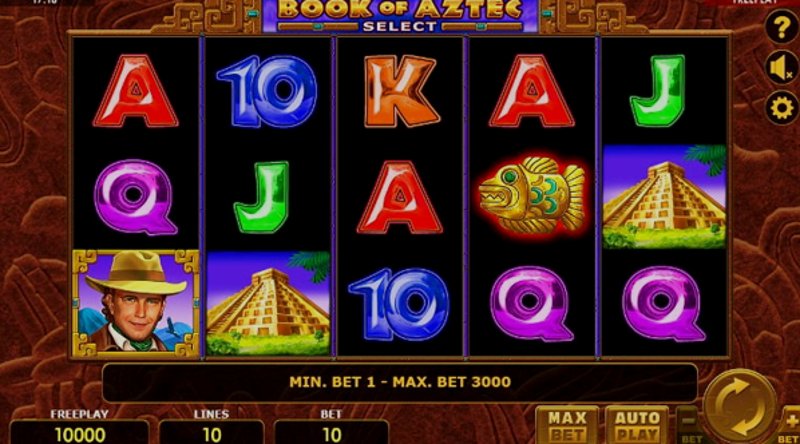 Play Book of Aztec Select by Amatic at 1Win Casino