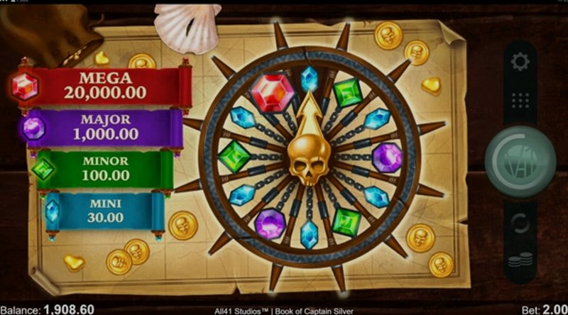 Play Book of Captain Silver by Games Global at 1Win Casino