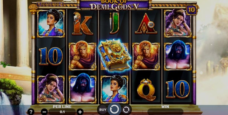 Play Book Of Demi Gods V by Spinomenal at 1Win Casino