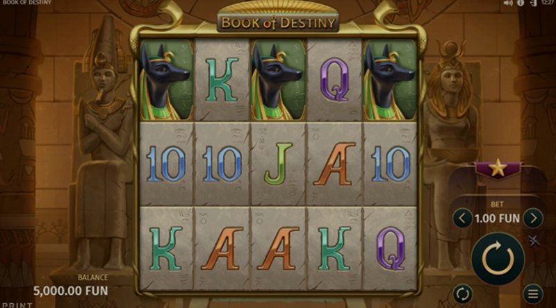 Play Book of Destiny by Relax at 1Win Casino