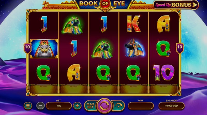 Play Book of Eye by Onlyplay at 1Win Casino