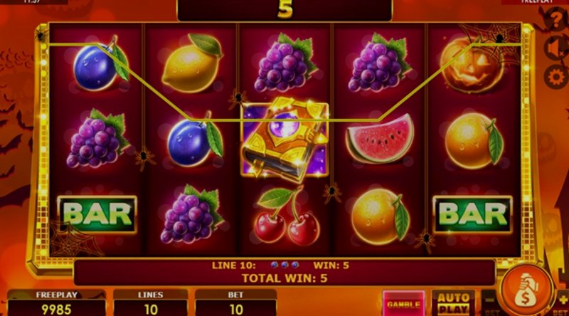 Play Book of Fruits Halloween by Amatic at 1Win Casino