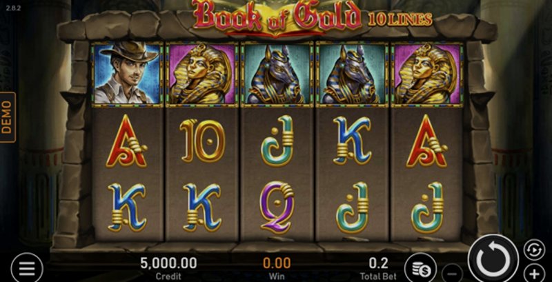 Play Book of Gold by Tadagaming at 1Win Casino