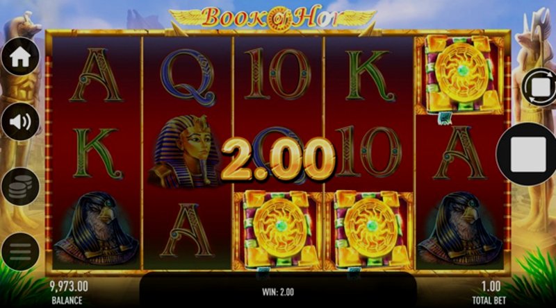 Play Book Of Hor by Zillion Games at 1Win Casino