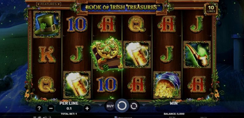 Play Book Of Irish Treasures by Spinomenal at 1Win Casino