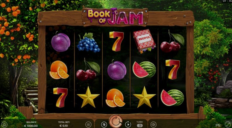 Play Book of Jam by Thunderspin at 1Win Casino