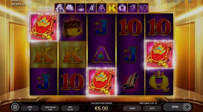 Play Book of Lady by Endorphina at 1Win Casino