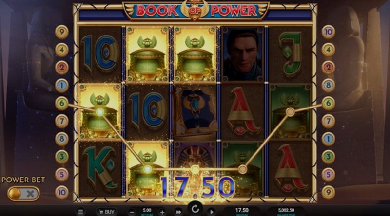 Play Book of Power by Relax at 1Win Casino