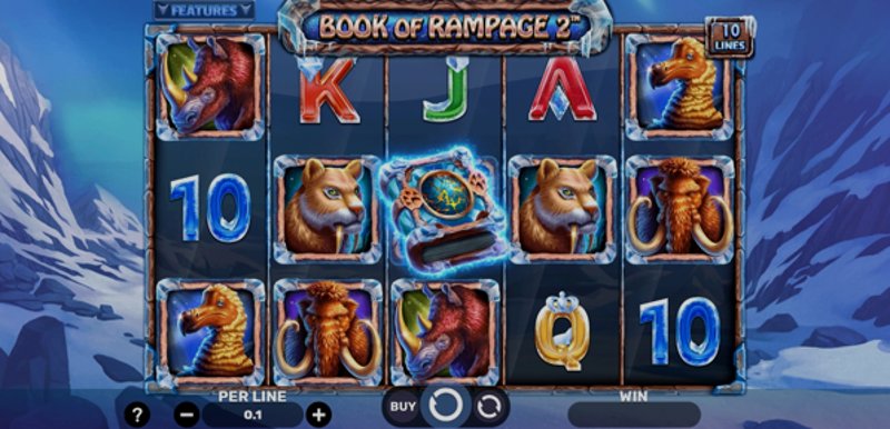 Play Book Of Rampage 2 by Spinomenal at 1Win Casino