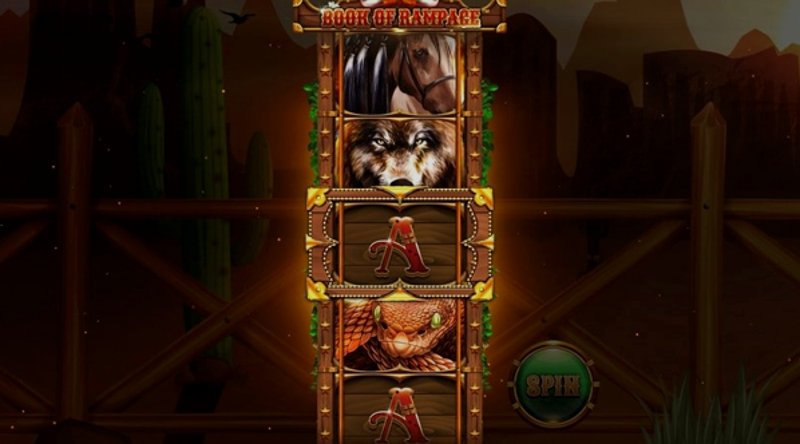 Play Book Of Rampage by Spinomenal at 1Win Casino