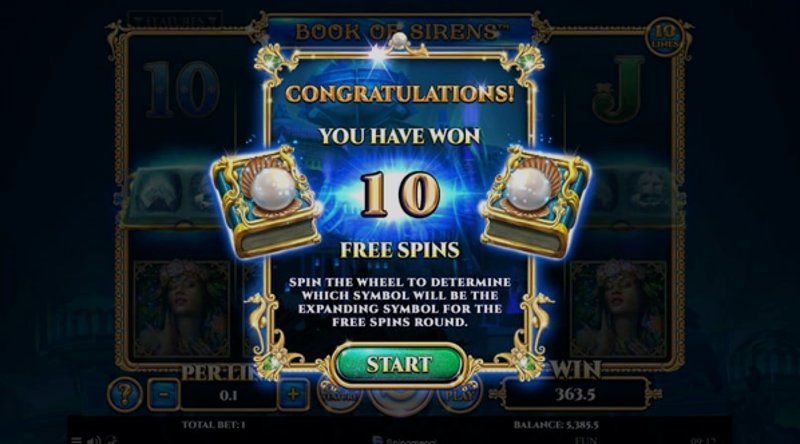 Play Sirens by High5 at 1Win Casino