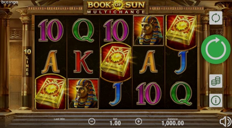 Play Book Of Sun by Booongo at 1Win Casino