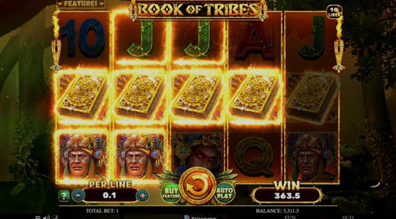 Play Book of Tribes by Spinomenal at 1Win Casino