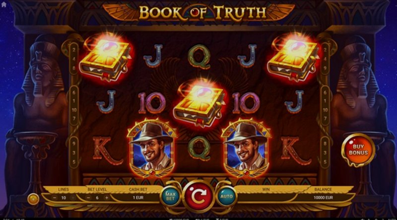 Play Book of Truth by Truelab at 1Win Casino