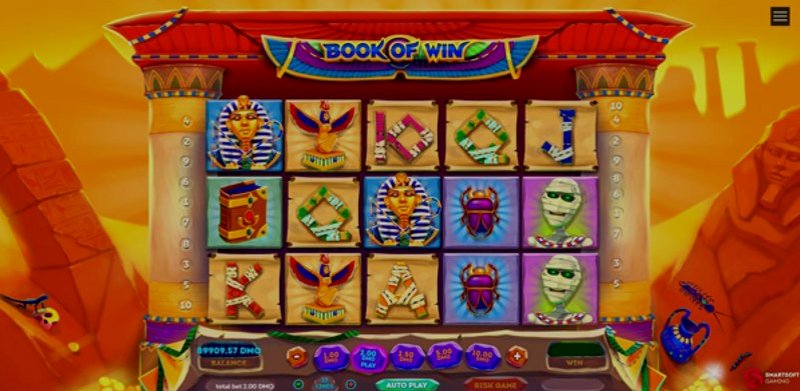 Play Book of Win by Smartsoft at 1Win Casino