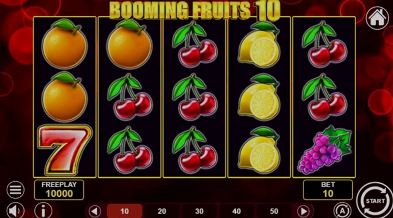 Play Booming Fruits 10 by 1spin4win at 1Win Casino